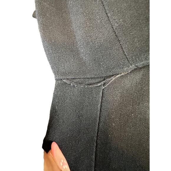 J.Crew Blazer‎ Women's Navy Blue Bi-Stretch Cotton Blend Preppy Academia Size 4 - Picture 3 of 12